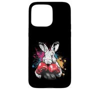 Boxing Rabbit Boxing Gloves Kickboxing Funny Boxer Bunny Case for iPhone 15 Pro Max