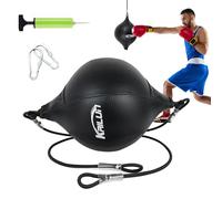 Boxing Reflex Bag - Portable Speed Training Equipment, Precision MMA Trainer | Independent Reaction Punching, Adjustable Balance and