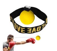 Boxing Reflex Ball - Adjustable Headband Gear | Punching Reaction Training Equipment, Lightweight PU Material For Hand Eye Coordination, Combat Fitness Speed Workout For Adults And Kids