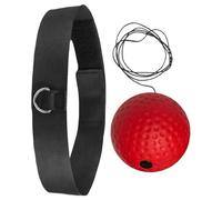 Boxing reflex ball, boxing ball with headband, react training boxing reflex ball with headbands, beginners improves speed and hand-suicide coordination reflex ball for dorm, bedroom, gently improves