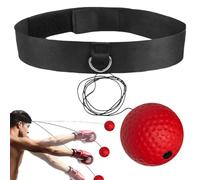 Boxing Reflex Ball - Boxing Reflex Ball Headband Set | React Training Boxing Reflex Ball with Headband | Workout Equipment Outdoor Fitness React Ball for Bedroom Traveling Dorm
