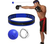 Boxing Reflex Ball Headband | Reflex Ball Training Gear for Beginners - Hand Eye Coordination Trainer Fun Sports Equipment for Enthusiasts and Professionals Enhancing Skills