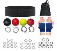 Boxing Reflex Ball Headband Set Reaction Fitness