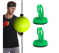 Boxing Reflex Ball, Impulsive Training, Double End Pace Bag with Suction | Cup Base and Elastic Rope, Portable Punching Bag for Hand-Eye Coordination Speed Training 10 cm