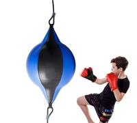 Boxing Reflex Ball - PU Leather Punching Bag for Reflex Punch Training Speed Bag Heavy Duty Fitness Equipment Stress Relief for Training Exercise Indoor Outdoor