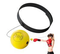 Boxing Reflex Ball Set - Fitness Headband Speed Training Tool, 4 Weight Variation Hand Eye Coordination Skill Component | Reflexive Reaction Exercise Accessory for Adults Beginner Workout Relief