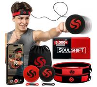 Boxing Reflex Ball Set w/APP & Instructions - 2 boxing ball, 2 Adjustable Headbands for Kids & Adults | Improve Focus and Hand Eye Coordination Training with Pro-Grade Boxing Equipment for MMA