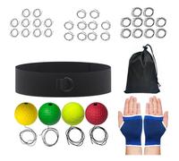 Boxing Reflex Ball Training - Portable Exercise Ball With Headband Set Boxing, Adjustable Elastic Band Precision Responsiveness, Easy To Wear At Home- Outdoor Exercise With Ela
