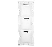 Boxing Sand Bag, Muay Thai Sand Bag, Sand Bag, Wing Chun Wall Canvas Punch Empty Sand Bag Target with Zipper for Boxing Muay Thai Sanda for Ordinary Kung Fu Students(Triple Bag)