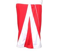 Boxing Shorts and Vest SET UNBRANDED RED WHITE BLUE WHITE Training, fights Gym wear Premium quality Sizes Small Medium Large Extra Large (S,M,L,XL) (Red/White, Large)
