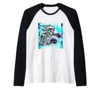 Boxing Skull Champ V2 Raglan Baseball Tee