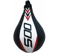 Boxing Speed Bag - PU Leather Speed Bags for Boxing - Speedball Reflex Ball Boxing Equipment Speed punch for MMA Muy Thai Workout, Boxing Bag for Home Gym, Boxing Training (Black)