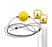 Boxing Speed Bag - Reaction Training Ball | Elastic Punching Equipment | For Home Gym Workout Fitness Backyard Exercise Sports Martial Arts MMA Thai Agility Reflex Striking Reflex Set