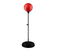 Boxing Speed Ball Punching Bag With Stand Speed Detachable Easy To Assemble Boxing Sport For Developing Hand-eye Coordination(Red)