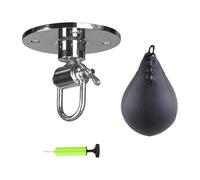 Boxing Speedbag - Pear Punching Ball, Boxing Speedbag Set, Rotating Training Set, Reflex Speed Training Construction, Boxing Hand Coordination Insert, For Training At Home In The Gym