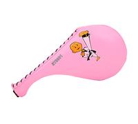 Boxing Taekwondo Karate Kick Punching Training Target Pad Soft PU Sponge High Density Shock Absorption for Martial Arts Gym Home Use Pink Blue Black 14.57x7.87x21.57inch (Pink)