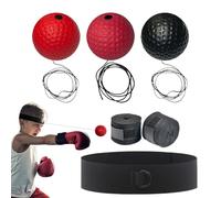 Boxing Training Ball with Band, Boxing Reflex Ball Bands Set | Boxing Ball for Training,Boxing Training Boxing Ball to Improve Beginner Speed