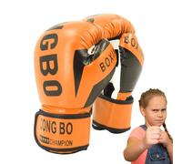 Boxing Training Gloves - Soft Mitts for Children, Breathable Combat Gloves, Reinforced Wrist Protection, Thai Kick Boxing Accessory, Secure Strike Exercise | Junior Arts Ma Sports Equipment
