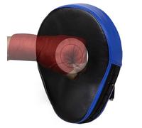 Boxing Training Gloves - Thick Curved PU Leather Training Gloves | Shock Absorbing Training Equipment for Adults and Ideal for Home Gyms and Clubs.