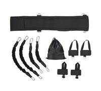 Boxing Training Resistance Bands Set with Ankle Straps and Waist Belt for MMA Punches Kicks Home Gym Workout Jump Trainer
