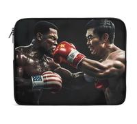 Boxing U.S. VS China Laptop Sleeves Lightweight Laptop Bag with Zippered for Work Travel Business