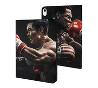 Boxing U.S. VS China Stylish Tablet Case Compatible with iPad 10代 (10.9in) TPU Anti-Scratch Covers
