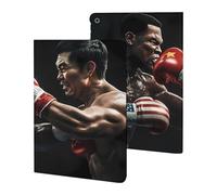 Boxing U.S. VS China Stylish Tablet Case Compatible with ipad 2019/2020/2021(10.2in) TPU Anti-Scratch Covers