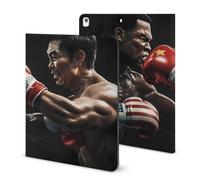 Boxing U.S. VS China Stylish Tablet Case Compatible with IPAD 2020 （10.2in） TPU Anti-Scratch Covers with Pen Slot