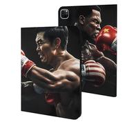 Boxing U.S. VS China Stylish Tablet Case Compatible with IPAD Pro 20/21/22(11in) TPU Anti-Scratch Covers