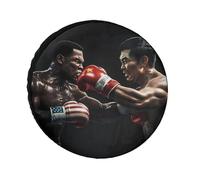 Boxing U.S. VS China Universal Spare Tire Cover Waterproof Wheel Protection Cover for Trailer Truck RV