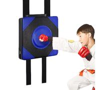 Boxing Wall Mat, Adjustable Height Boxing Wall Target, Wall Mounted Punching Bag, PU Leather Punching Pad, Target Wall Fighting Pad for Fitness, Training, Sports, 30 x 30 x 10CM