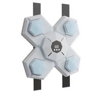 Boxing Wall Pad - Fitness Machine 33 X 33 X 5cm PVC Material Training Tool Interactive LED Sound Pad With Adjustable Settings | D Station