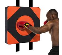 Boxing Wall Plate - Boxing Target Home | Punching Bag Focus PU Leather | Height Adjustable Fitness Training Equipment