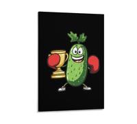 Boxing Winner Pickle Stylish Posters & Prints Hanging Wall Art Paintings for Home Office Decor