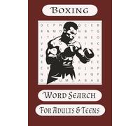 Boxing word search book: Word searches with easy to read, print about Boxing, Boxing players, Boxing sport and more | 6x9 inches | 110 pages | 50+ puzzles…….. enjoy on holidays.