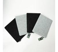 BOXIO - Sit: Pack of 4 - Seat Cushion Felt 40 x 30 cm Toilet Wash Accessories - Camping Accessories - Eurobox Wash Accessories - Felt Cushion Chair Cushion & Chair Pad - Separating Toilet Camping
