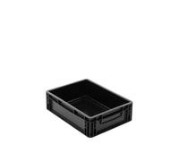 BOXIO - Solo Up: Storage Box - Euro Box 15.7" x 11.8" x 4.7" - Perfect Plastic Transport Box for Camping, Boat or Garden - Stackable with Other Euro Containers and Stacking Boxes