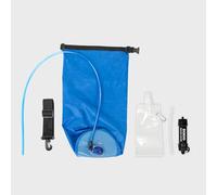 BOXIO - Water Filter System: Mobile Water Filter Complete Package with 5L Water Bag for Camping & Outdoor with Activated Carbon - The Filter System Removes Bacteria, Microplastics & Replaces Cleaning