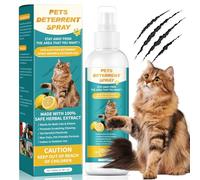 Boxmom Cat Deterrent Spray 200ML - Natural & Safe for Indoor & Outdoor Use, No Trace Formula to Protect Furniture & Garden - Essential for Cats Educational - Upgrade Formula 2