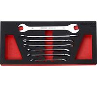 BOXO 7 Pc Ultra Thin Double Open End Spanner Set In EVA Foam
