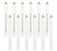 BOXOB 12pcs Fabric Markers for Sewing, Sewing Pencil for Marking Fabric Water Soluble Tracing Tools Tailors Chalk Dressmaking Accessories Dressmakers Embroidery DIY Crafts (White)