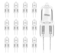 BOXOB 12pcs G4 Halogen Bulb, Small Oven Type G4 Light Bulbs 2 Pin Replacement with Bi-Pin Dimmable Led Bulb for Dacor 86364 Halogen Light Bulbs (20W)