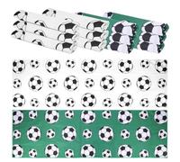 BOXOB 12pcs Sports Cooling Towel, 39.4x11.8in Soft Breathable Chilly Towel Bulk Cold Sweat Rag Sport Team Coach Gifts for Yoga Running Workout Gym (Soccer)
