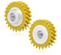 BOXOB 2-Pack W10112253 Worm Gear for Whirlpool Mixers, Gear Replacement Part, Replaces 4162897 4169830 AP4295669 PS11748374 4161531 WPW10112253