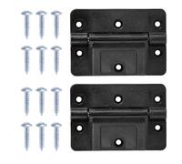 BOXOB 2 Pcs Cooler Hinges Replacement Compatible with Igloo 150-165 QT Coolers, Durable Plastic Oversized Mechanical Hinges with 12 Stainless Steel Screws for Camping & Outdoor Coolers