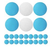 BOXOB 24pcs Under Cabinet Lights Magnetic Sticky, Metal Replacement Strips with Adhesive Backing Practical Kitchen Accessories for Magnetic LED & Counter Lights