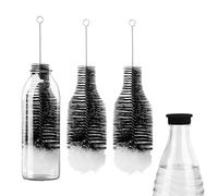 BOXOB 2pcs Bottle Brush for SodaStream, Cleaning Brush with Soft Anti-Scratch Bristles Soda Bottle Cleaner Washing Tool Home Kitchen Use