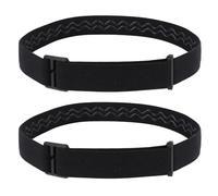 BOXOB 2pcs Elastic Headlamp Strap, Headband Strap Replacement Head Band Comfort Belt Headlight Strap Holder Head Lamp Light Torch Accessories Compatible with Black Diamond Petzl