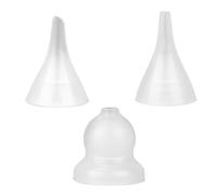 BOXOB 3 Pcs Nasal Aspirator Replacement Tips, Silicone Replacement Parts for Baby & Toddlers Compatible with GROWNSY Watolt LittleTora HEYVALUE Cocobela HailiCare KIDIRA TEQIN X-Bosak