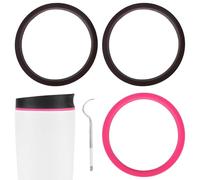 BOXOB 3pcs Coffee Cup Lid Gasket Ring for Owala, Coffee Tumbler Gasket Replacement Silicone Seal Ring for 12/20 oz Water Bottle Insulated Tumbler Accessories & Replacement Parts